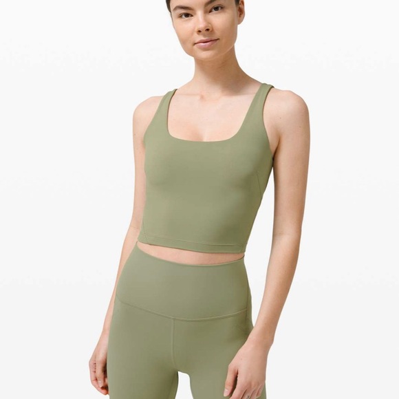 Lululemon Align 6 Fold Tight tank Rosemary Green 8 - Picture 3 of 7